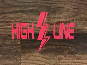 HIGHLINE Decal