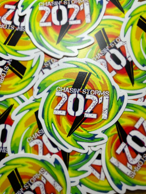 Chasin’ Storms 2021 sticker
