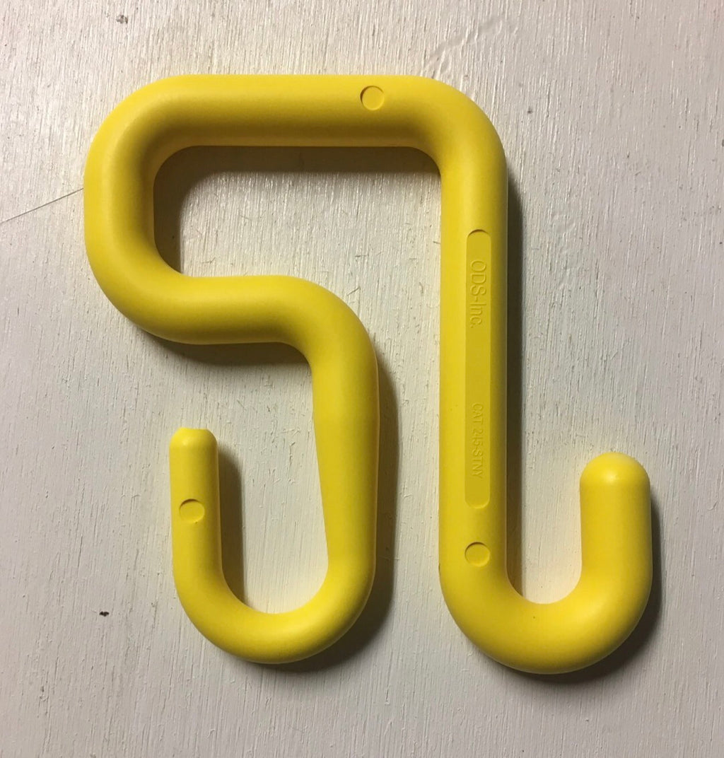 3" Yellow Blanket Hook