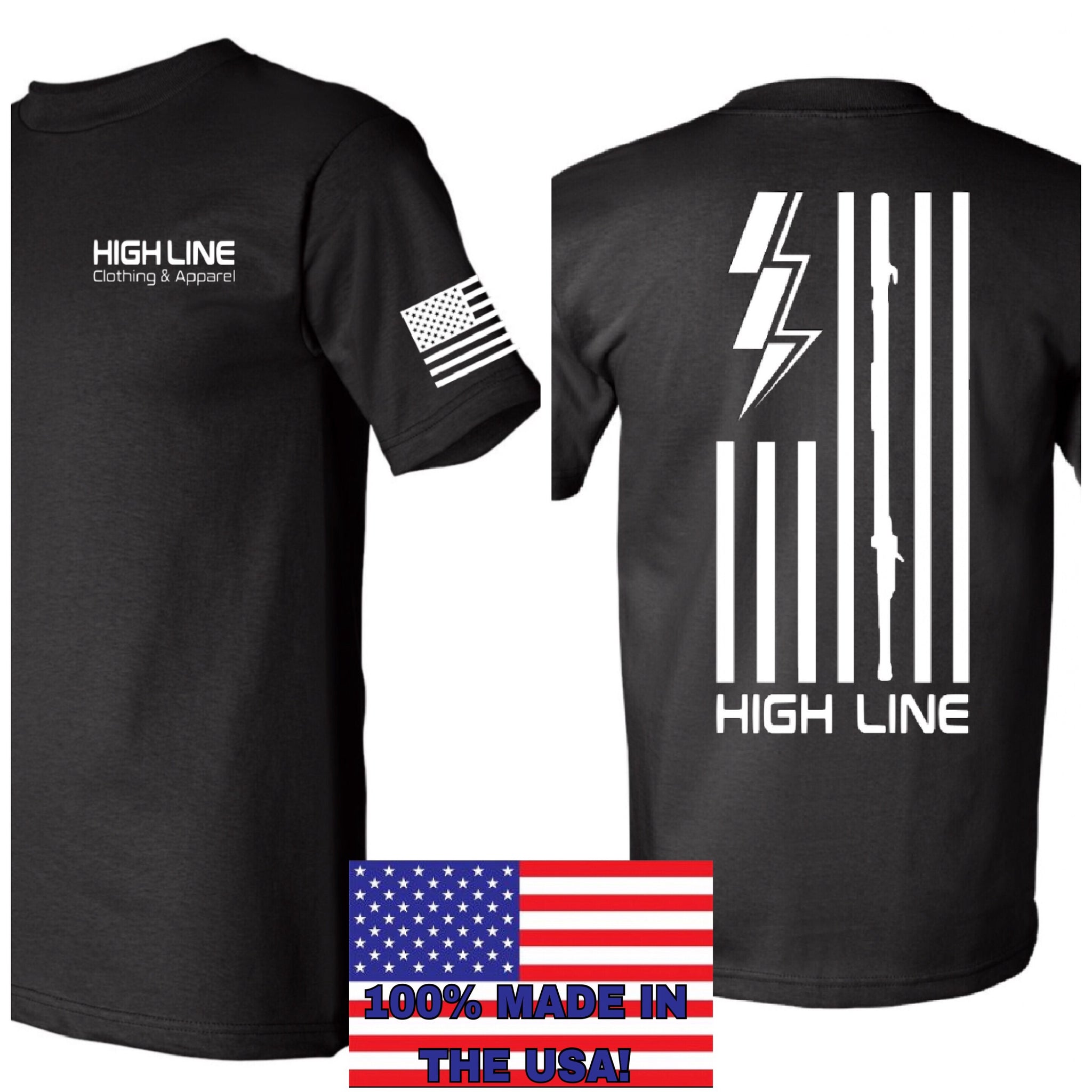 Short Sleeve "Flag" Tee