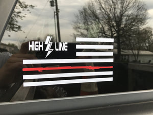 Hotstick Flag Decal