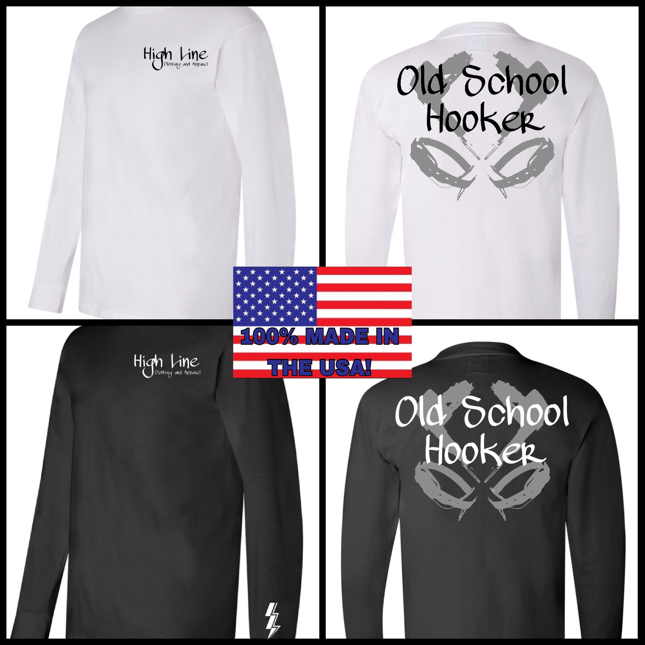 Old School Hooker Long Sleeve